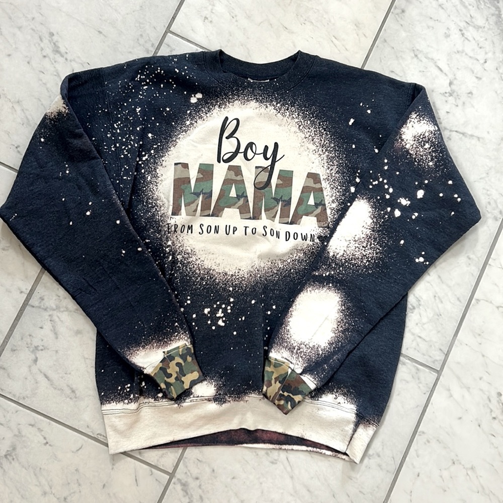 Boy mama sweatshirt